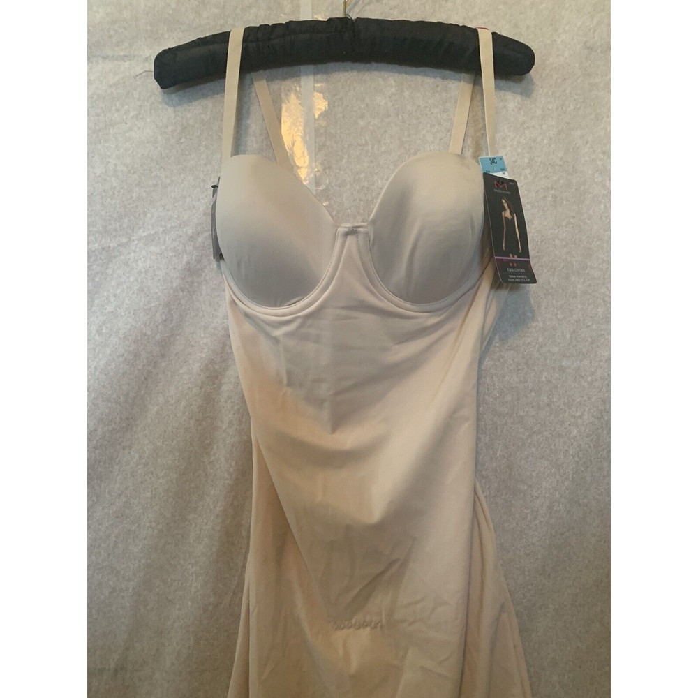 MAIDERFORM Womens Firm Control Convertible Slip Style Size 34C (1160) - Picture 2 of 12